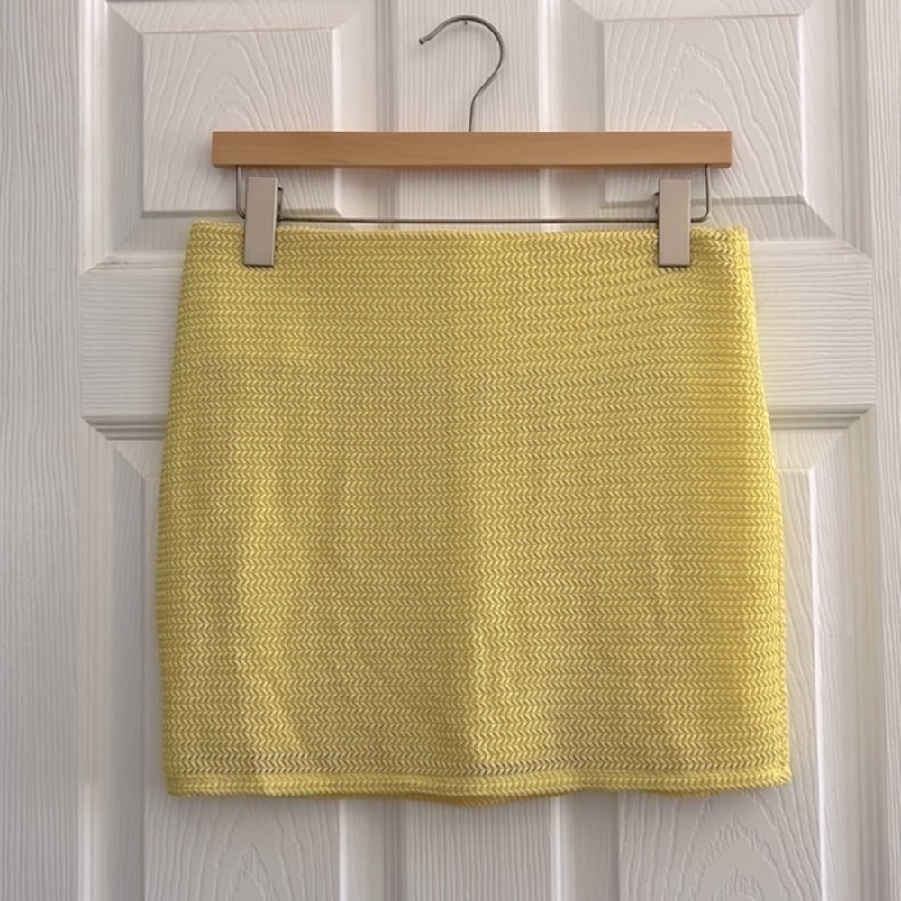 BCBGeneration Textured Mini Skirt